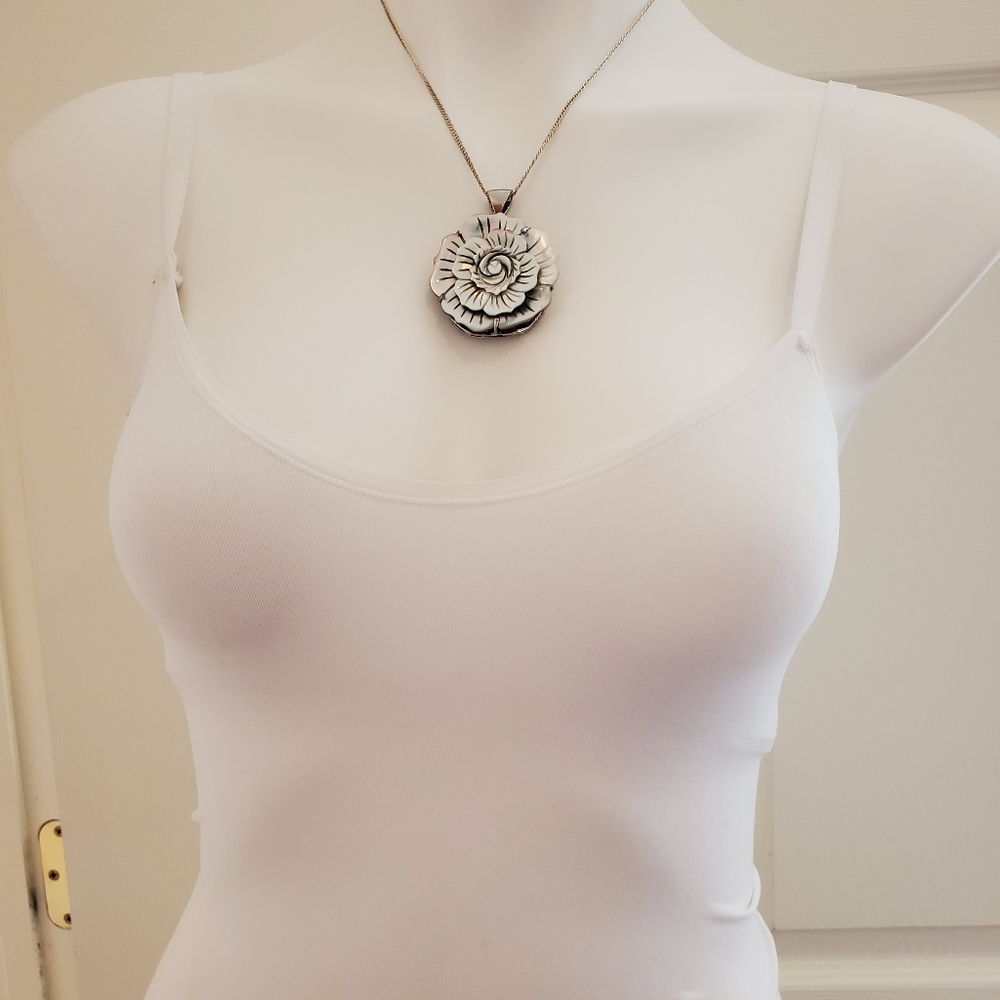 Statement Flower Necklace - image 5